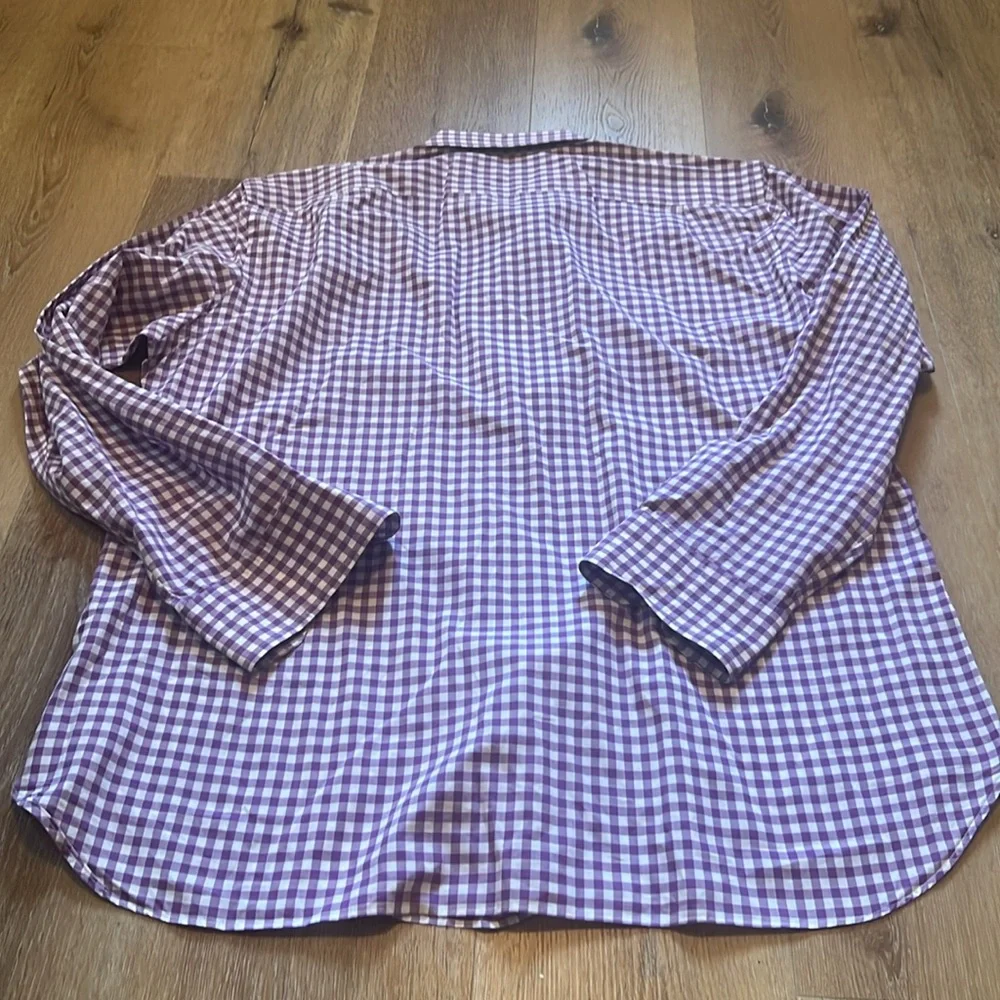 J. Crew purple long sleeve button down shirt.  XL